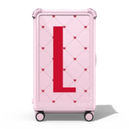 Custom Suitcase | 29" Check-In Trunk Suitcase / Bounce Suitcase / Glossy Primrose Pink | Image 1