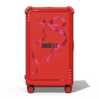 Custom Suitcase | 29" Check-In Trunk Suitcase / Bounce Suitcase / Cherry Red | Image 1