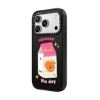 Squeeze the Day | iPhone 17 Pro Max / Impact Case MagSafe Compatible / Matte Black | Image 2