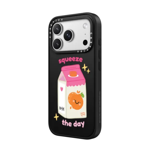 Squeeze the Day | iPhone 17 Pro Max / Impact Case MagSafe Compatible / Matte Black | Image 2