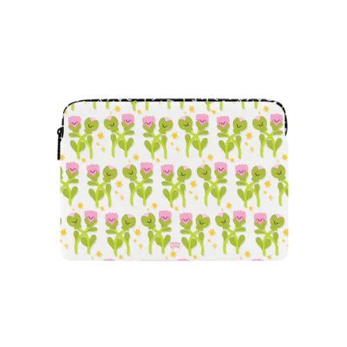 Dancing Tulips | Small (13") / Impact Laptop Sleeve / Multicolor | Image 1