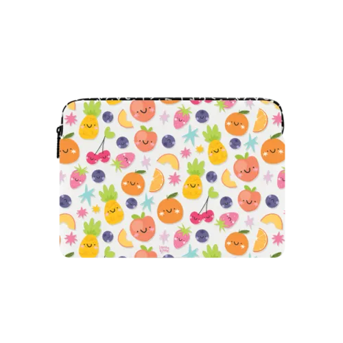 Cute Fruit Salad | Small (13") / Impact Laptop Sleeve / Multicolor | Image 1