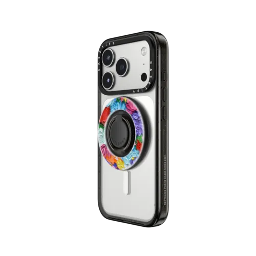 Decadent Bouquet | Snappy Ring Holder / Snappy Mirror Ring Holder MagSafe Compatible / Silver | Image 2