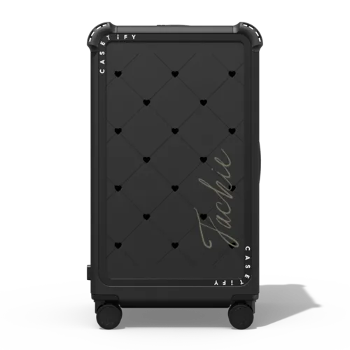 Custom Suitcase | 29" Check-In Trunk Suitcase / Bounce Suitcase / Matte Black | Image 1