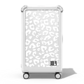 Custom Suitcase | 29" Check-In Trunk Suitcase / Bounce Suitcase / Glossy Cloud White | Image 1