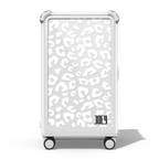 Custom Suitcase | 29" Check-In Trunk Suitcase / Bounce Suitcase / Glossy Cloud White | Image 1