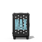 Custom Suitcase | 21" Carry-On Suitcase / Bounce Suitcase / Matte Black | Image 1