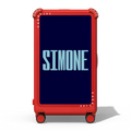 Custom Suitcase | 29" Check-In Trunk Suitcase / Bounce Suitcase / Cherry Red | Image 1