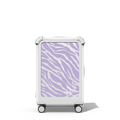 Custom Suitcase | 21" Carry-On Suitcase / Bounce Suitcase / Glossy Cloud White | Image 1