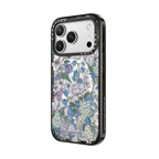 Bridgerton Blooming Flowers Case | iPhone 17 Pro Max / Impact Case MagSafe Compatible / Black | Image 2