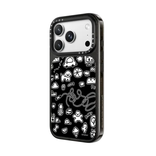 Dog World | iPhone 18 Pro Max / Impact Case MagSafe Compatible - Glossy / Glossy Black | Image 2