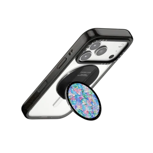 Pastel Petals | Snappy Grip Stand / Snappy Grip Stand MagSafe Compatible / Black | Image 3