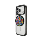 Pansy Garden | Snappy Grip Stand / Snappy Grip Stand MagSafe Compatible / Black | Image 2