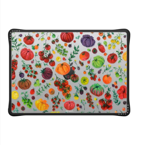 Tomato Garden | MacBook Pro 14-inch (M1 - M5) / MacBook Impact Case / Black | Image 2