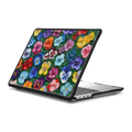 Pansy Garden | MacBook Pro 14-inch (M1 - M5) / MacBook Impact Case / Black | Image 1
