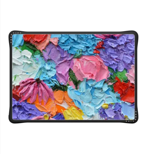 Decadent Bouquet | MacBook Pro 14-inch (M1 - M5) / MacBook Impact Case / Black | Image 2