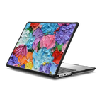 Decadent Bouquet | MacBook Pro 14-inch (M1 - M5) / MacBook Impact Case / Black | Image 1