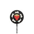 Bunnies Around Berries |   / PowerThru Magnetic Wireless Charger MagSafe Compatible / Black | Image 1
