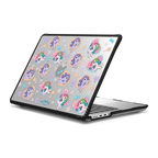 My Little Pony Patterns laptop impact Case | MacBook Pro 14-inch (M1 - M5) / MacBook Impact Case / Black | Image 1