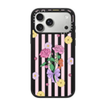 Garden Stripes | iPhone 17 Pro Max / Impact Case MagSafe Compatible / Matte Black | Image 1