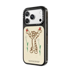 Winnie The Pooh & Friends Embroidered Phone Case - Tigger - With Background | iPhone 18 Pro Max / Impact Case MagSafe Compatible - Glossy / Glossy Black | Image 2