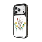 Winnie The Pooh & Friends Embroidered Phone Case - Piglet | iPhone 18 Pro Max / Impact Case MagSafe Compatible - Glossy / Glossy Black | Image 2