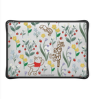 Winnie The Pooh Embroidered Floral Pattern Laptop Case | MacBook Air 13-inch (M1 / Intel) / MacBook Impact Case / Black | Image 2