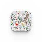 Winnie The Pooh Embroidered Floral Pattern 2-in-1 Charging Stand