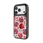 Pomegranate Garden | iPhone 18 Pro Max / Impact Case MagSafe Compatible - Glossy / Glossy Black | Image 2