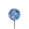 Moonlight Hydrangeas |   / PowerThru Magnetic Wireless Charger MagSafe Compatible / Black | Image 1