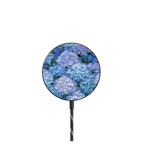 Moonlight Hydrangeas |   / PowerThru Magnetic Wireless Charger MagSafe Compatible / Black | Image 1