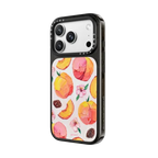 Peach Blossoms | iPhone 18 Pro / Impact Case MagSafe Compatible - Glossy / Glossy Black | Image 2