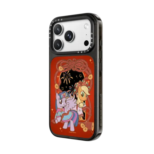 My Little Pony The Year of Horse Fireworks Case | iPhone 18 Pro Max / Impact Case MagSafe Compatible - Glossy / Glossy Black | Image 2