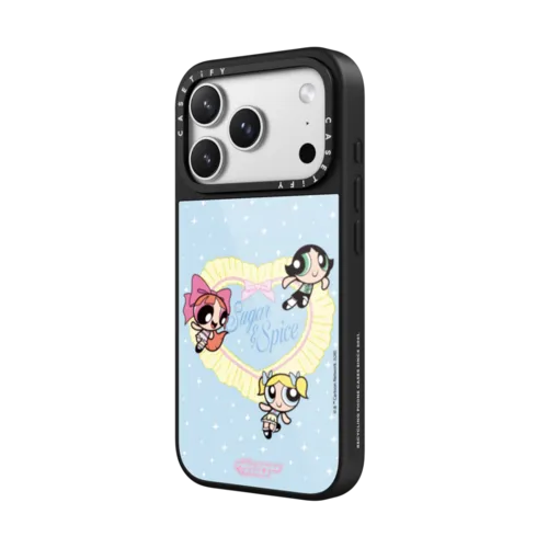 The Powerpuff Girls Heart Case | iPhone 17 Pro Max / Glaze Case MagSafe Compatible / Black | Image 2