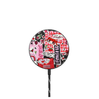 Pink Rock Collage |   / PowerThru Magnetic Wireless Charger MagSafe Compatible / Black | Image 1
