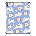 Bunnies in the Sky | iPad Pro 13-inch (M4/M5) / iPad Impact Case / Black | Image 1