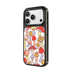 Groovy Mushrooms | iPhone 18 Pro Max / Impact Case MagSafe Compatible - Glossy / Glossy Black | Image 2