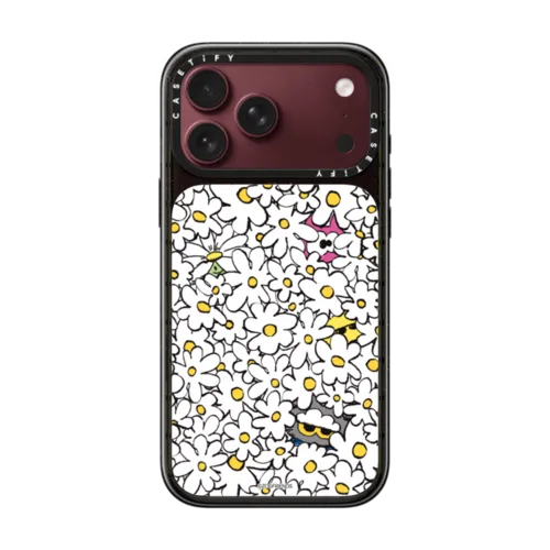 Daisy Case | iPhone 18 Pro Max / Impact Case MagSafe Compatible - Glossy / Glossy Black | Image 1