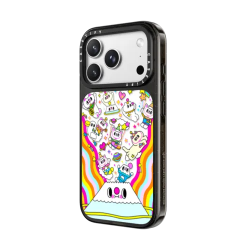 LOVE IN TOKYO - BLOOM IN FUJIYAMA | iPhone 18 Pro Max / Impact Case MagSafe Compatible - Glossy / Glossy Black | Image 2