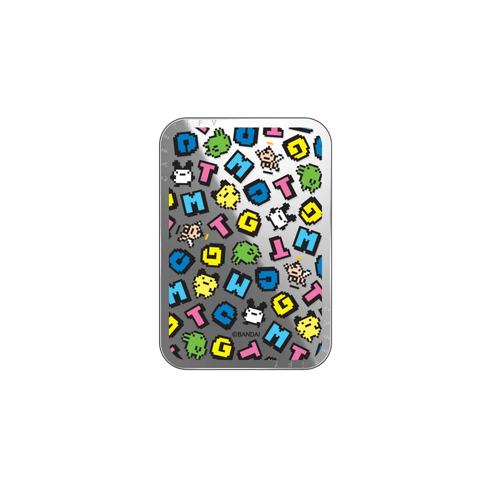 Tamagotchi Jumbo Pattern Snappy Cardholder Stand