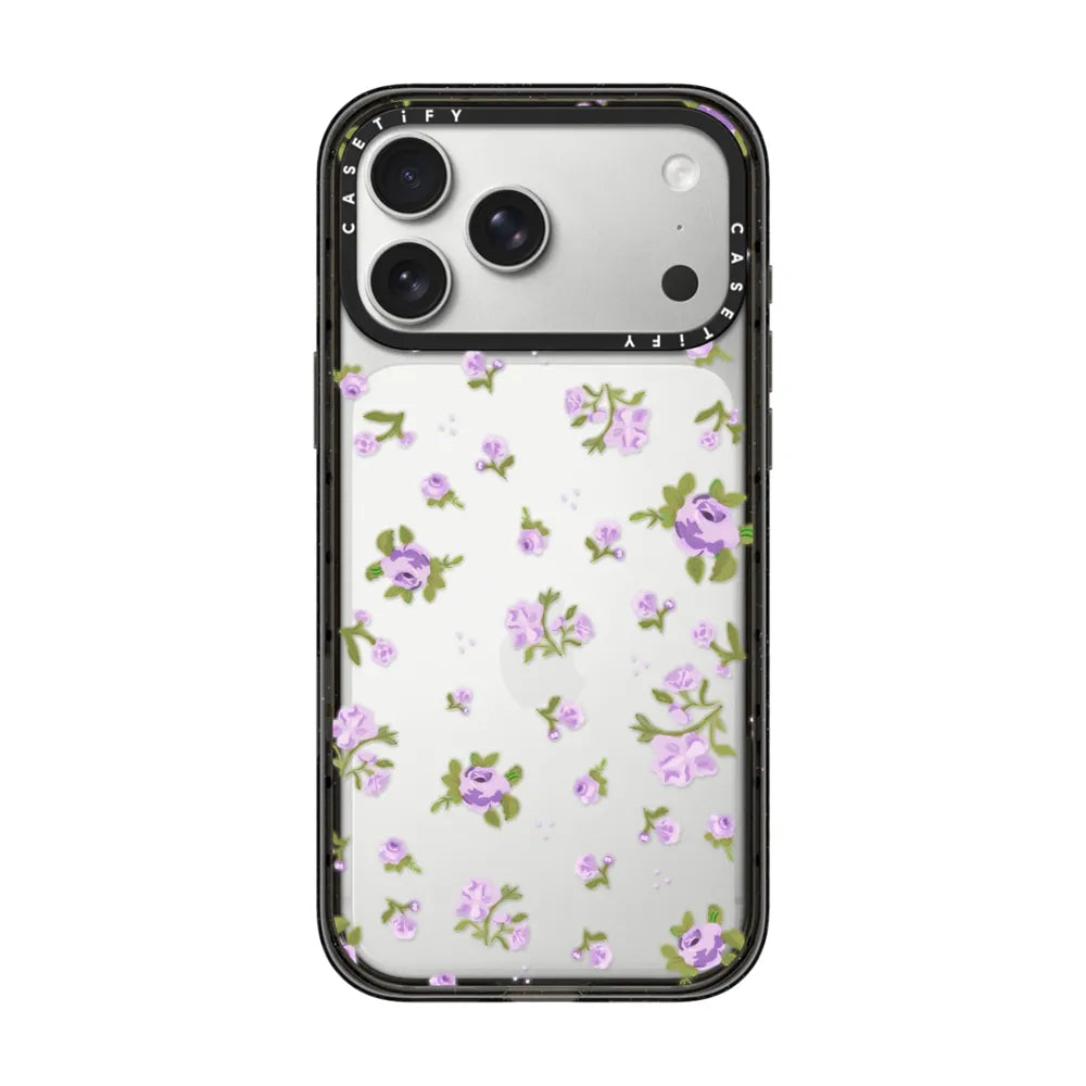 Floral Gingham - Purple | Image 1