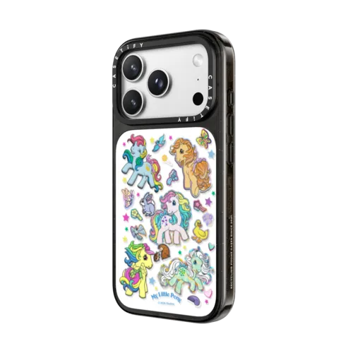 My Little Pony StickerMania Case | iPhone 18 Pro Max / Impact Case MagSafe Compatible - Glossy / Glossy Black | Image 2