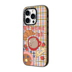 Sleepy Breakfast Bunny | iPhone 14 Pro Max / Impact Case / Black | Image 2