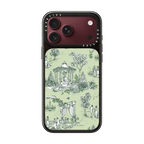 Bridgerton Tolie Pattern Case | iPhone 18 Pro Max / Impact Case MagSafe Compatible - Glossy / Glossy Black | Image 1