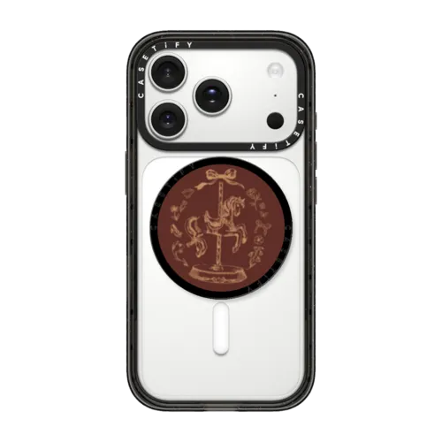 The Royal Carousel | Snappy Grip Stand / Snappy Grip Stand MagSafe Compatible / Black | Image 1