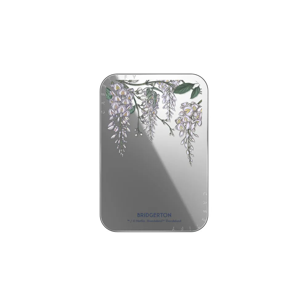 Bridgerton Draping Wisteria Snappy Cardholder Stand