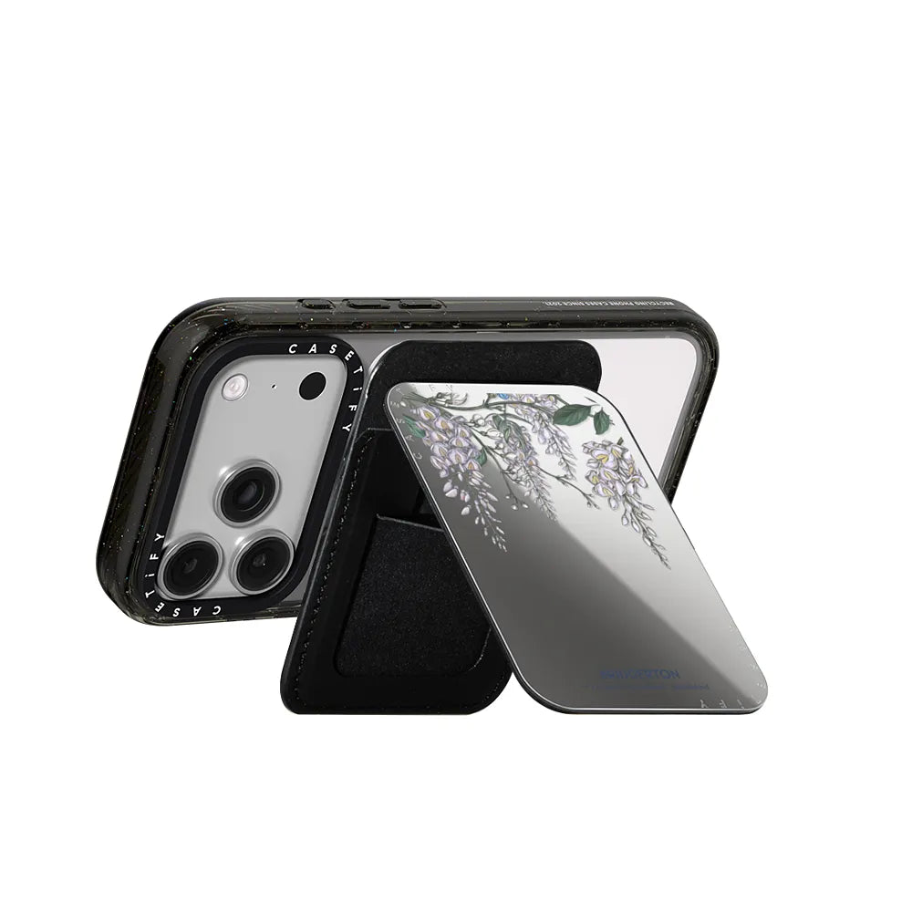 Bridgerton Draping Wisteria Snappy Cardholder Stand