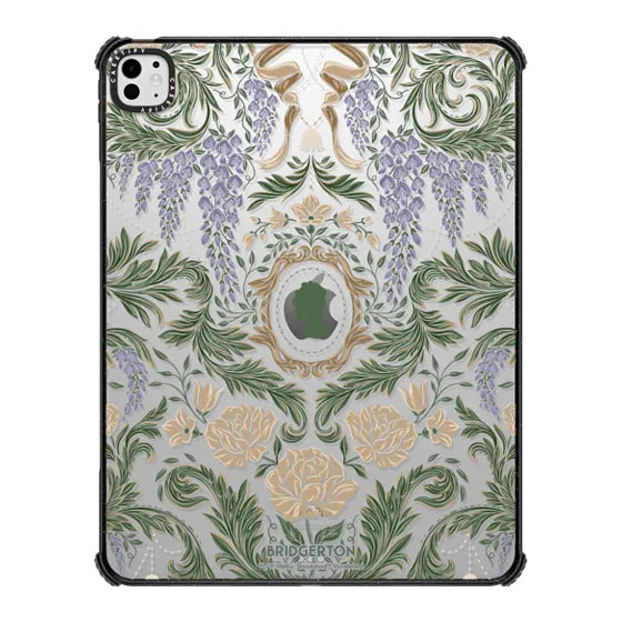 Bridgerton Damask Pattern Tablet Case | Image 1