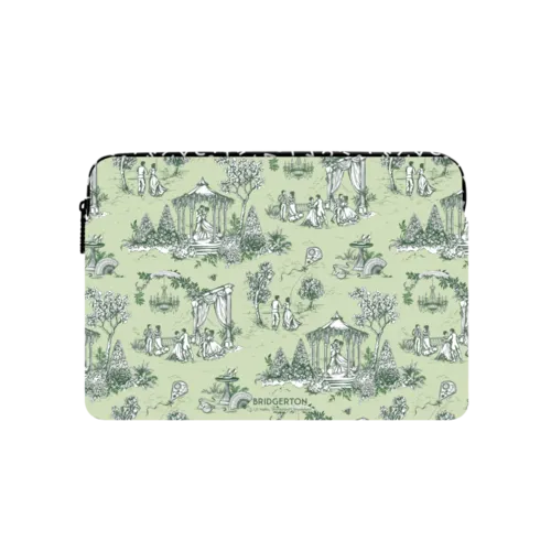 Bridgerton Tolie Pattern Laptop Sleeve | Large (16") / Impact Laptop Sleeve / Multicolor | Image 1