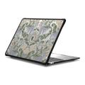 Bridgerton Damask Pattern Laptop Case | MacBook Air 13-inch (M1 / Intel) / MacBook Impact Case / Black | Image 1
